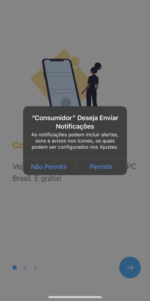 Notificações SPC Consumidor.